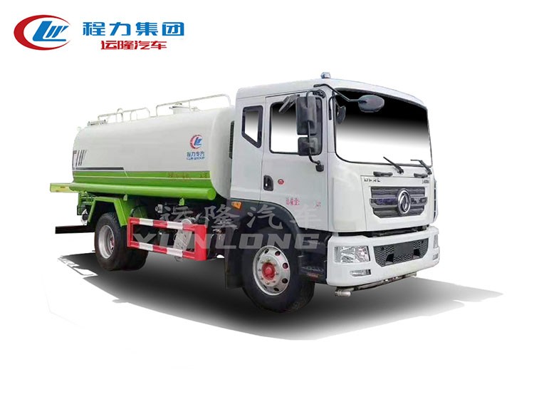 国六东风D9型12立方洒水车